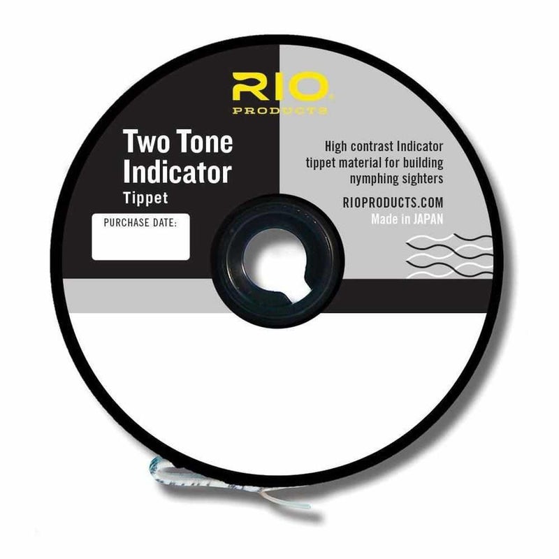 RIO Products Tippet 2-Tone Indicator Tippet 2X, Fluorescent pink and yellow - Image 2